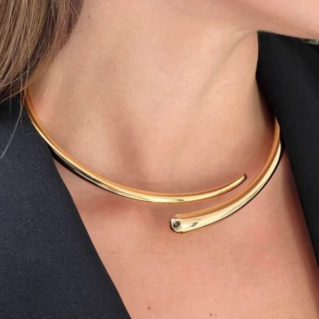 Bold Silver Choker