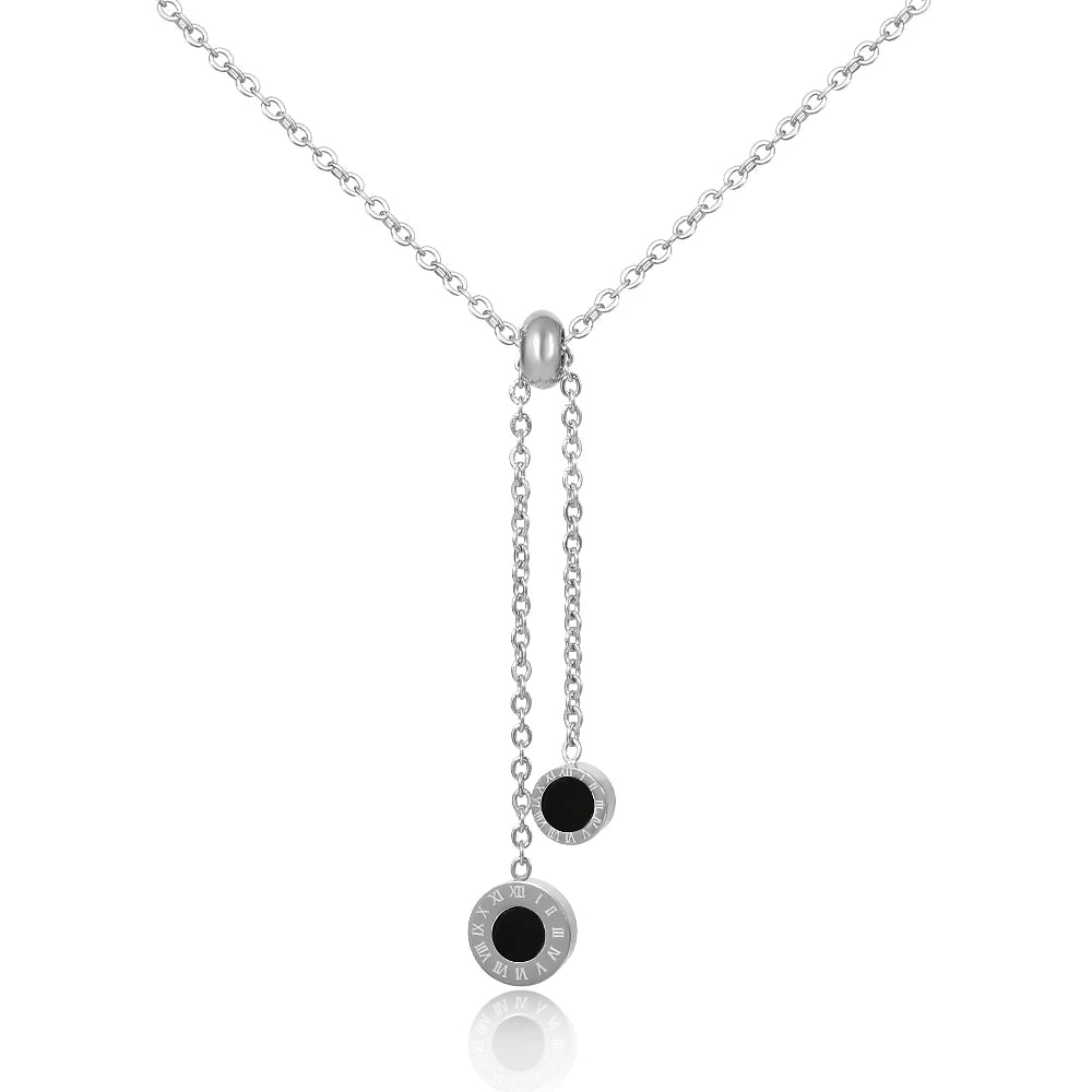 Athenas Tie Necklace 18k Gold Plated
