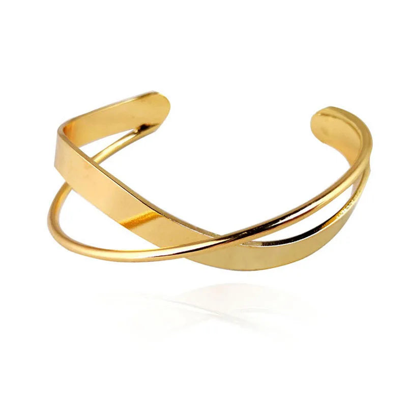 Inter Bracelet Plated in 18k Gold