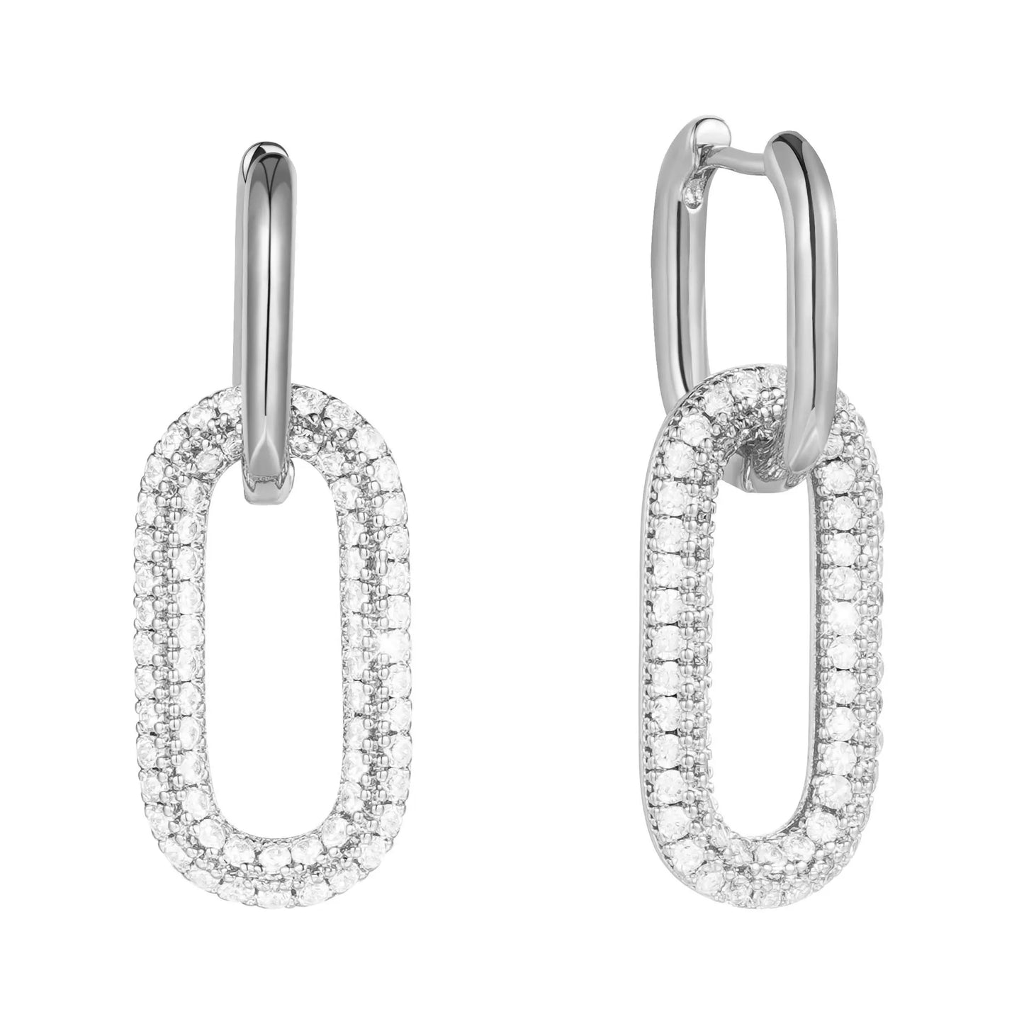 18K Gold Plated Hoop Earrings