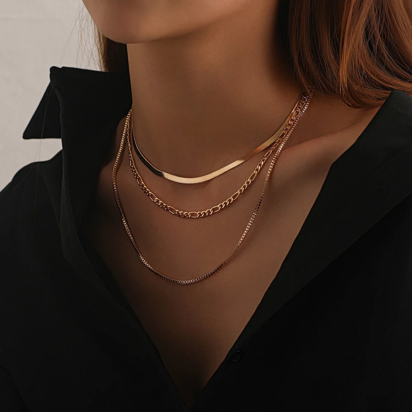 18k Gold Plated Chain Mix