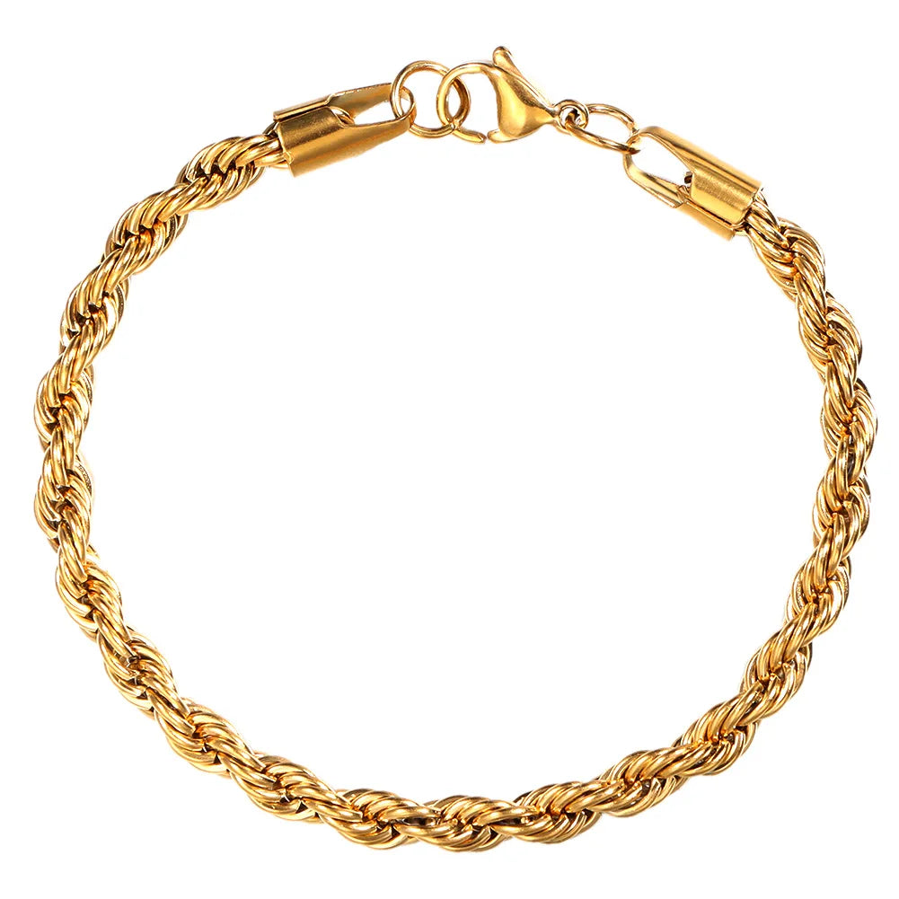Baiano Cord Bracelet Plated in 18K Gold