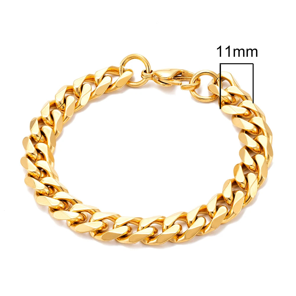 Petra Chain Bracelet 18K Gold Plated