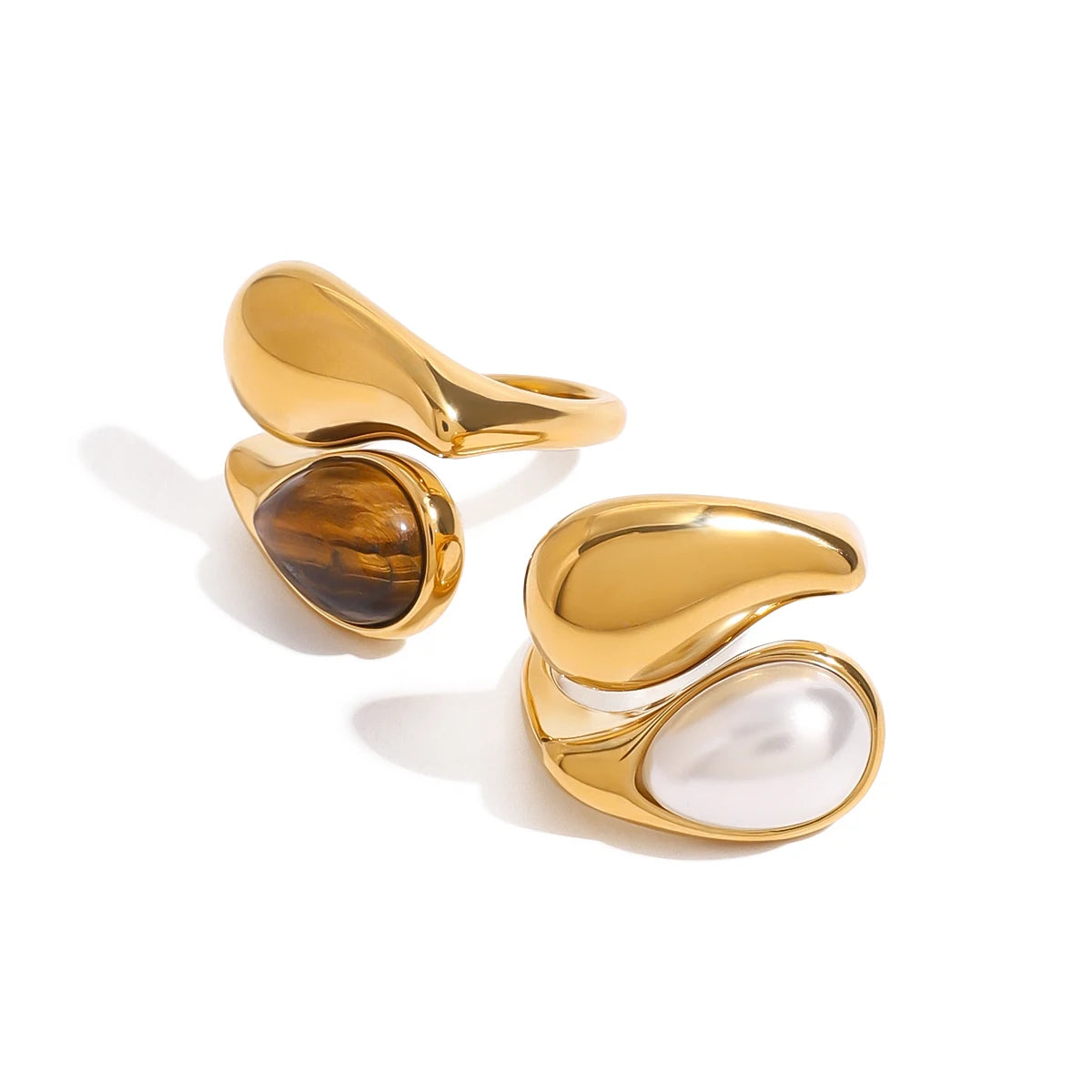 18K Gold Plated Vintage Statement Ring