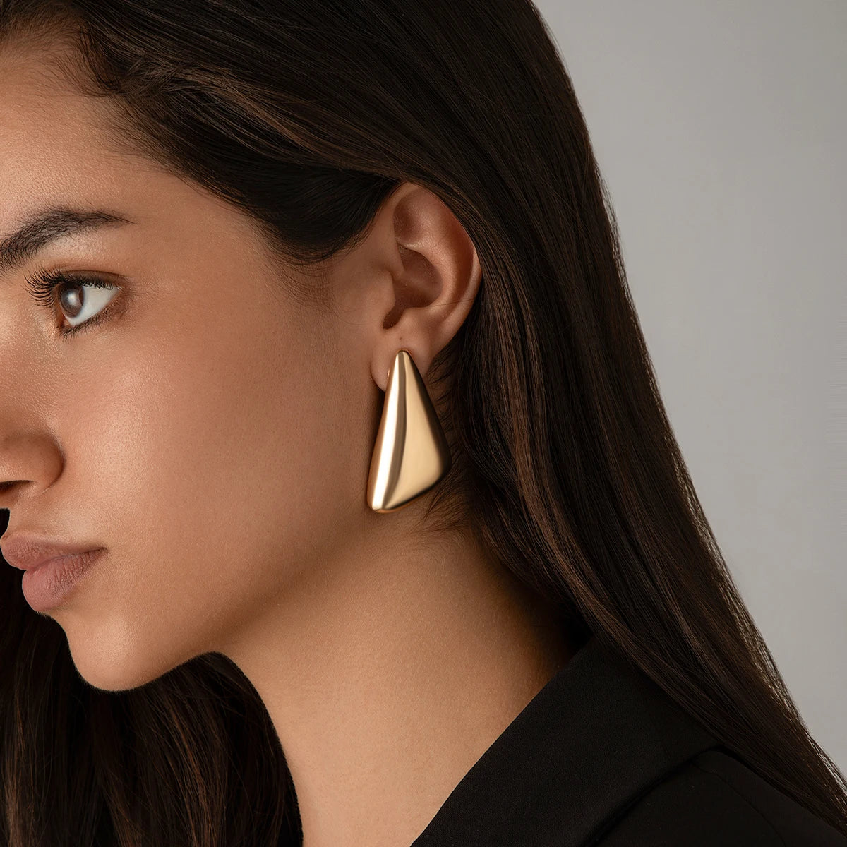 Punk Vintage Gothic Earrings 18K Gold Plated