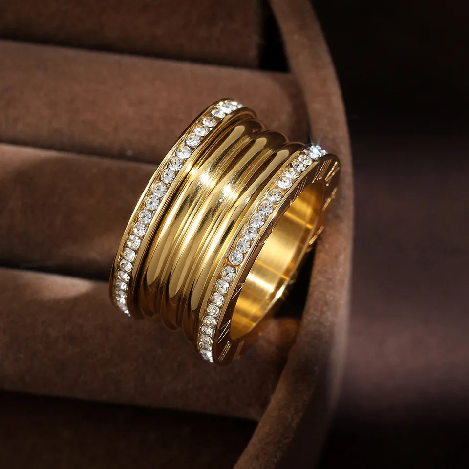 Imperial Luxury Ring Plated in 18K Gold