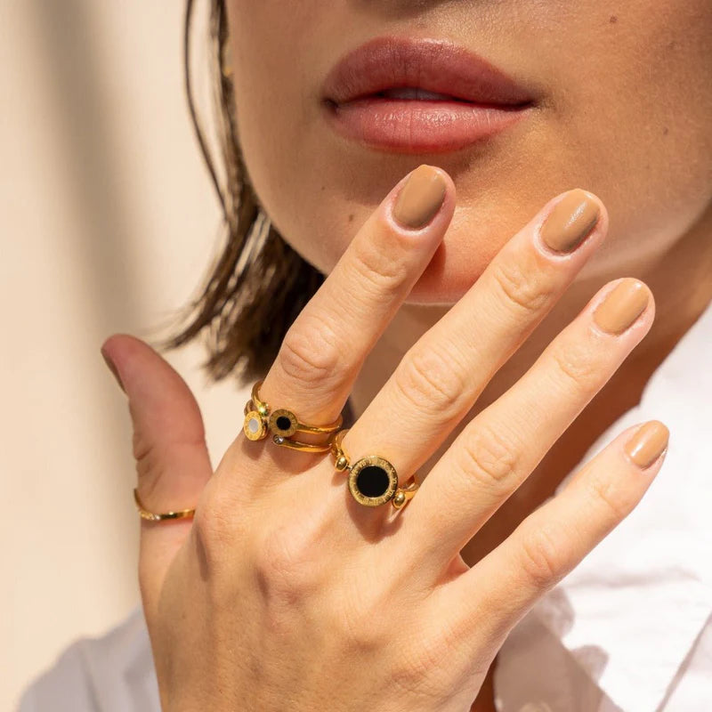 Romans Venice Ring 18K Gold Plated