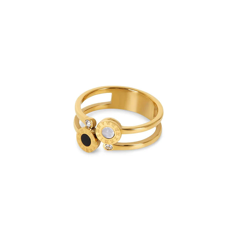 Romans Venice Ring 18K Gold Plated
