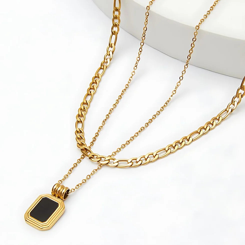 Aurora Necklace Mix 18K Gold Plated