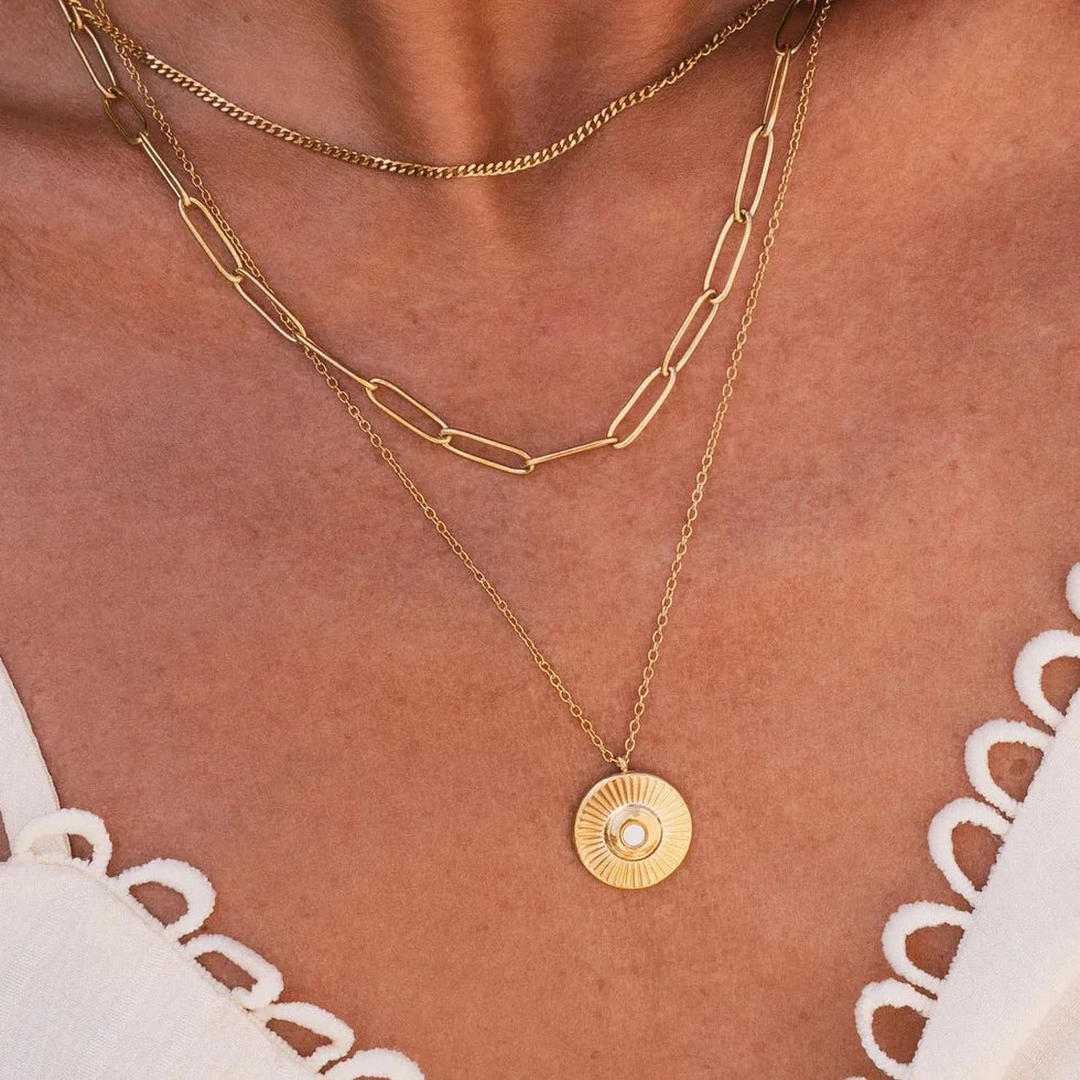 Cleopatra Necklace Mix 18K Gold Plated
