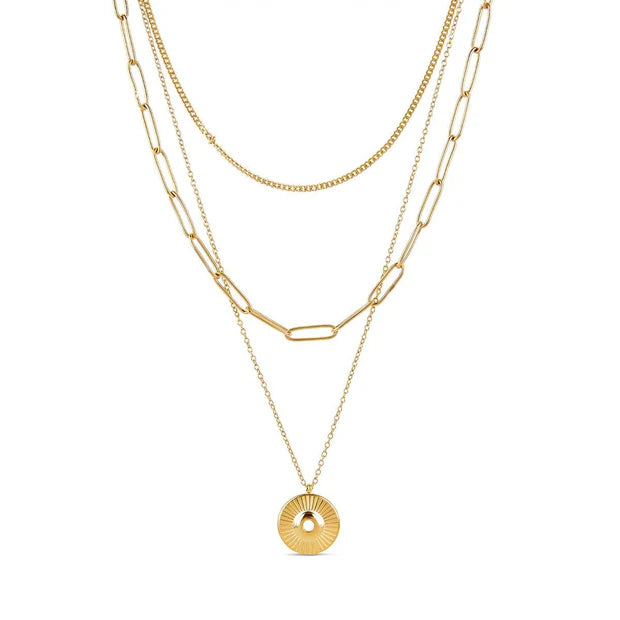 Cleopatra Necklace Mix 18K Gold Plated