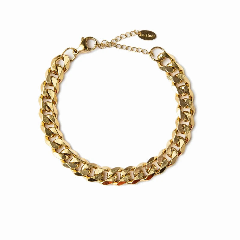 Petra Chain Bracelet 18K Gold Plated