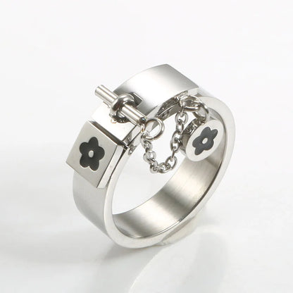 18K Gold Plated Charm Ring