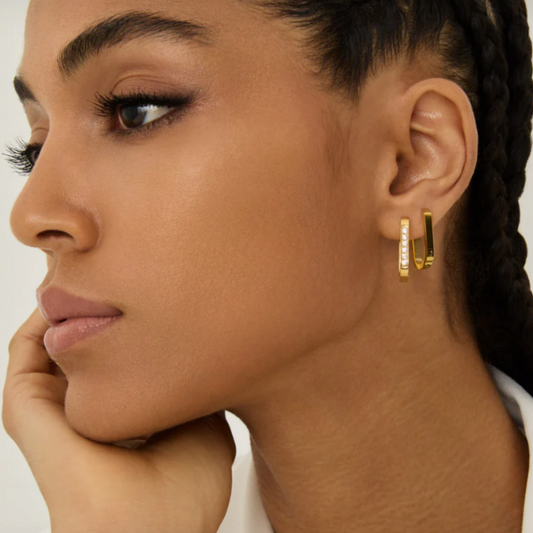 Verona Earrings Plated in 18k Gold