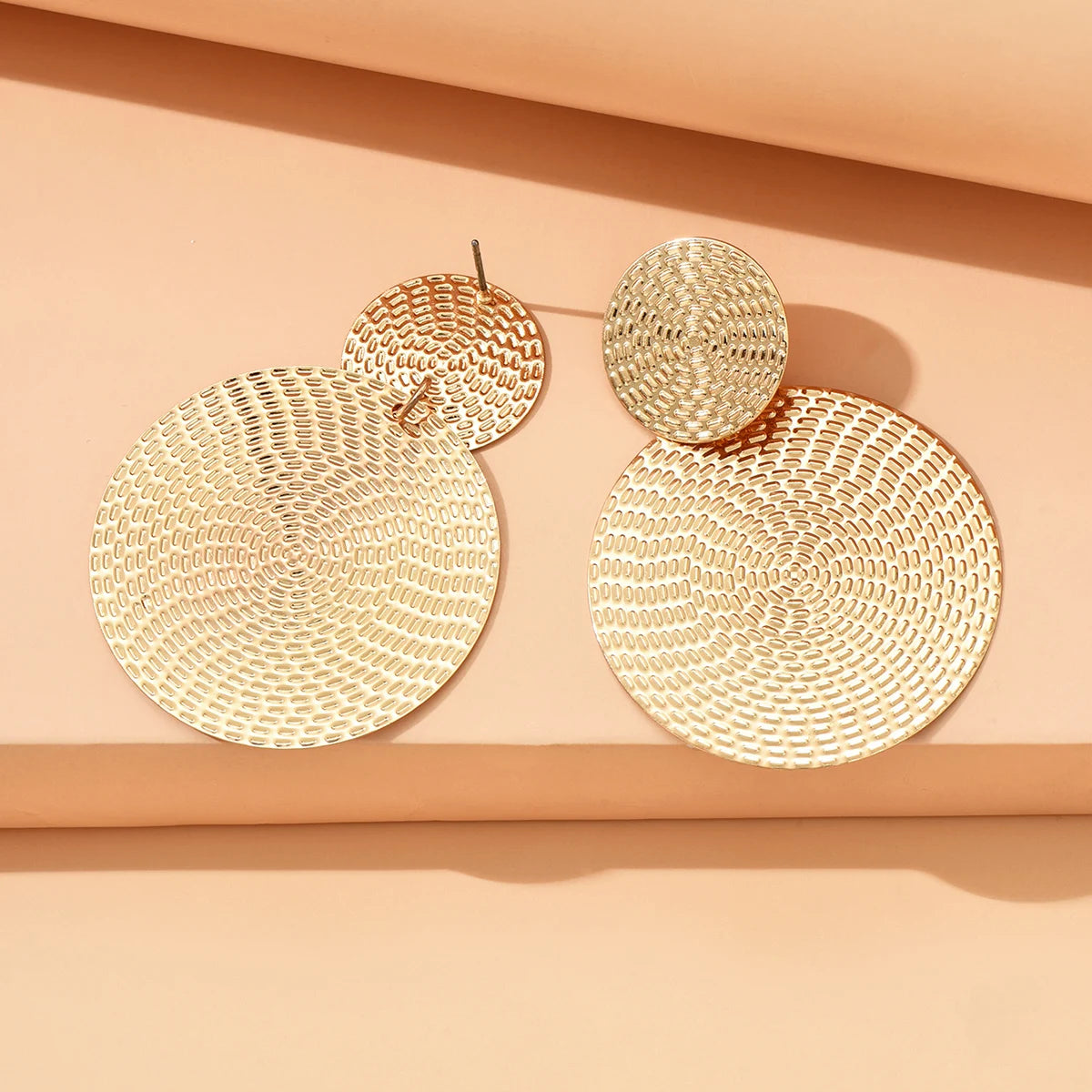 Bohemian Aretes Earrings 18K Gold Plated