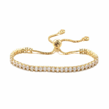 Riviera Puket Adjustable Bracelet 18k Gold Plated