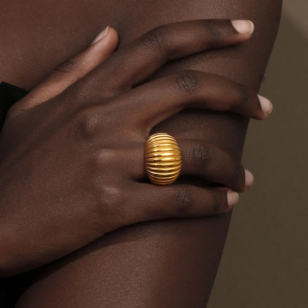 EBbelle Ring 18K Gold Plated