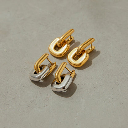 Uworld 18k Gold Plated Earrings