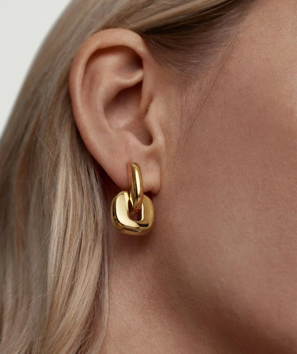 Uworld 18k Gold Plated Earrings
