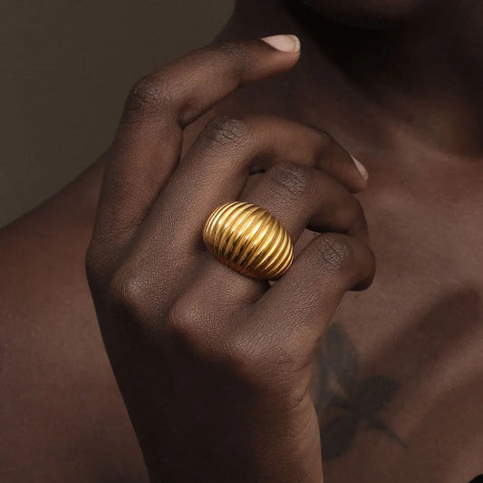 EBbelle Ring 18K Gold Plated