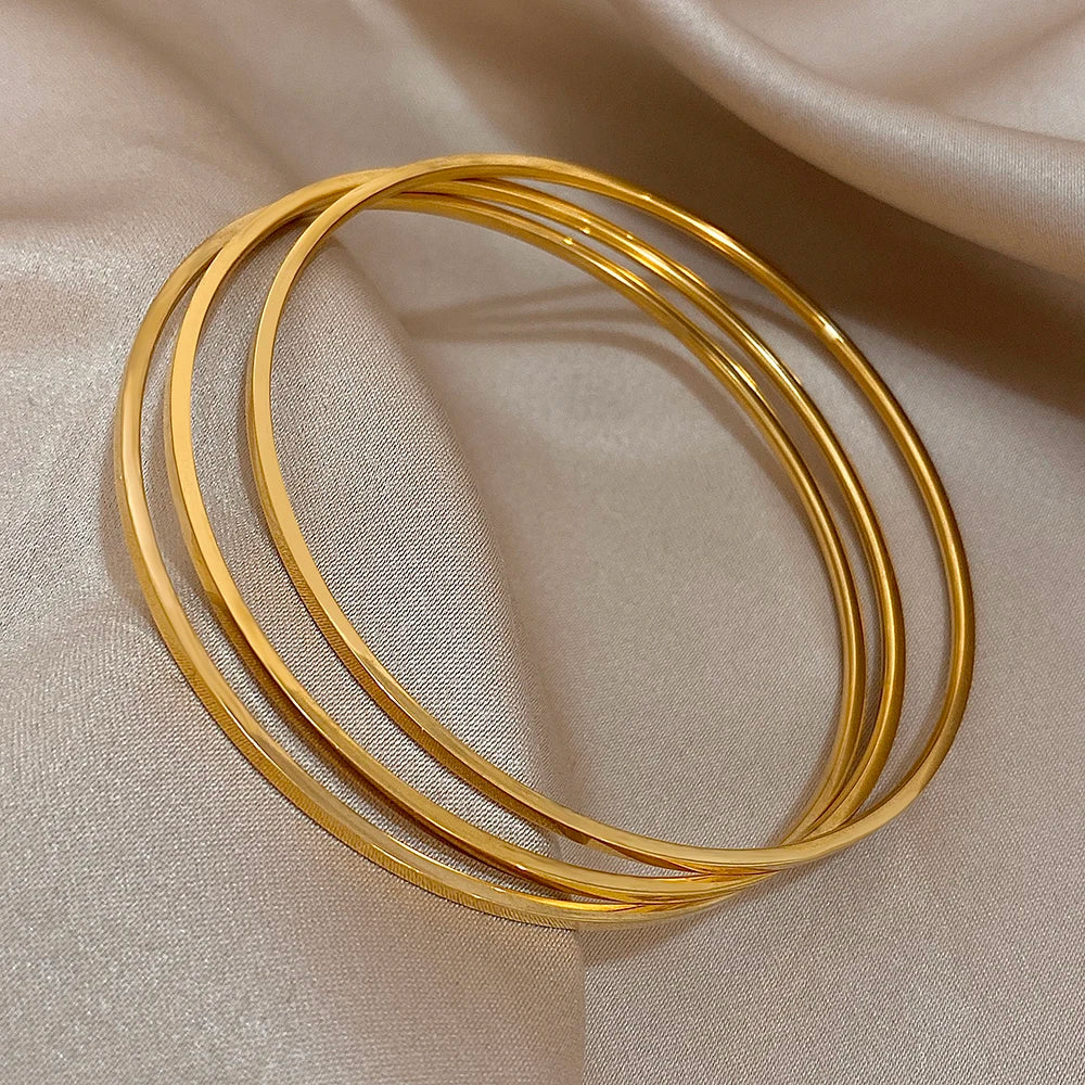 Minimalist Hoop Bracelet Mix
