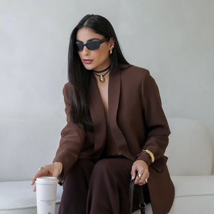 Muse Suede Drop Necklace