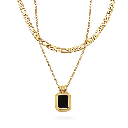 Aurora Necklace Mix 18K Gold Plated