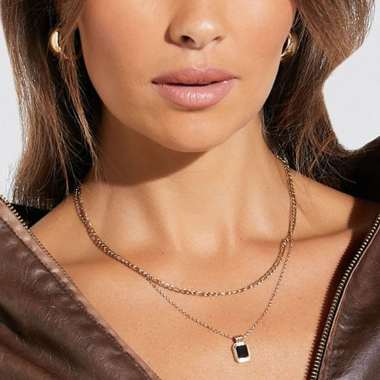 Aurora Necklace Mix 18K Gold Plated