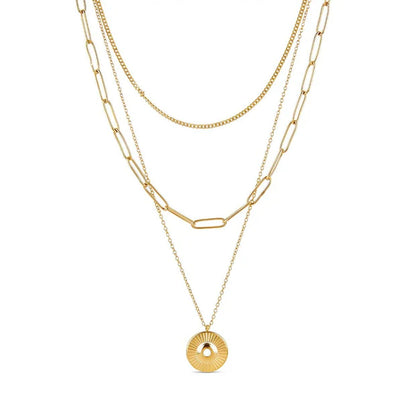 Cleopatra Necklace Mix 18K Gold Plated
