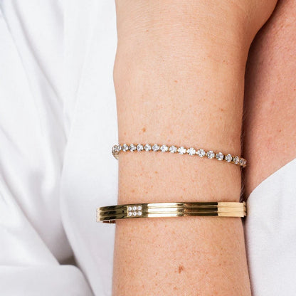 Riviera Puket Adjustable Bracelet 18k Gold Plated